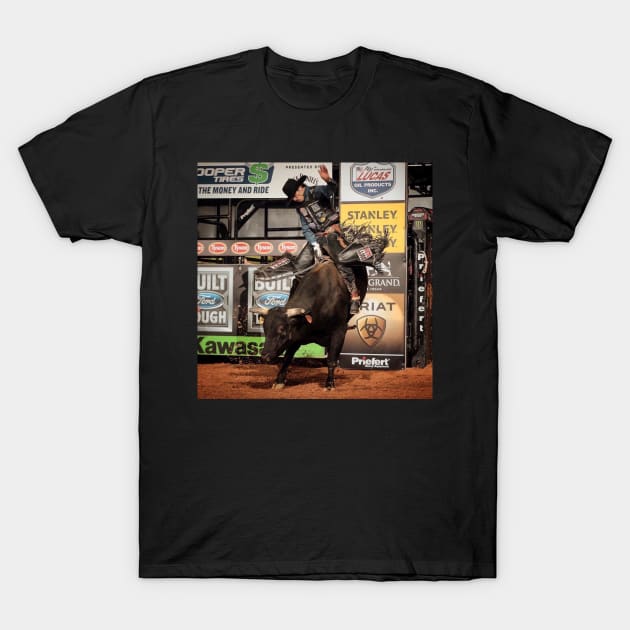 Bull Rider T-Shirt by MarieDarcy